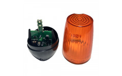 Лампа сигнальная желтая Furniteh  JD-02 для ворот и шлагбаумов