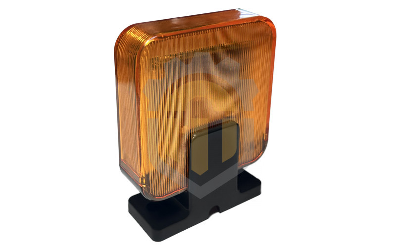 Лампа сигнальная желтая Furniteh JD-08 для ворот и шлагбаумов